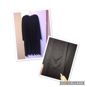 UNICORN LULAROE BLACK TEXTURED SARAH LARGE
